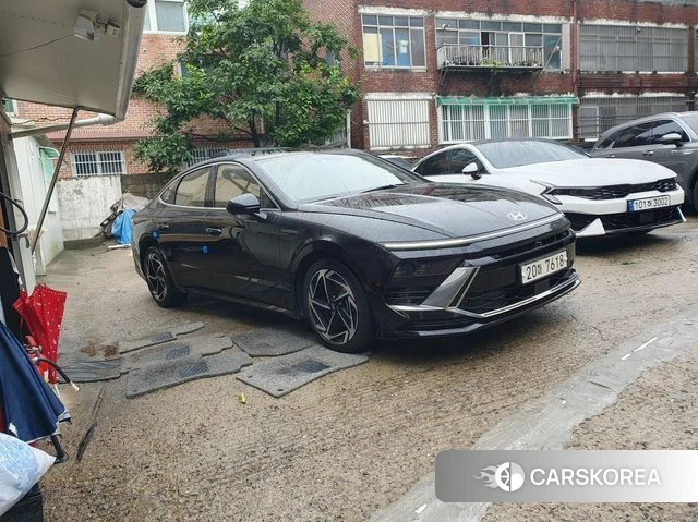 Hyundai Sonata D Edge (DN8) 2023 Черный из Кореи, фото 5