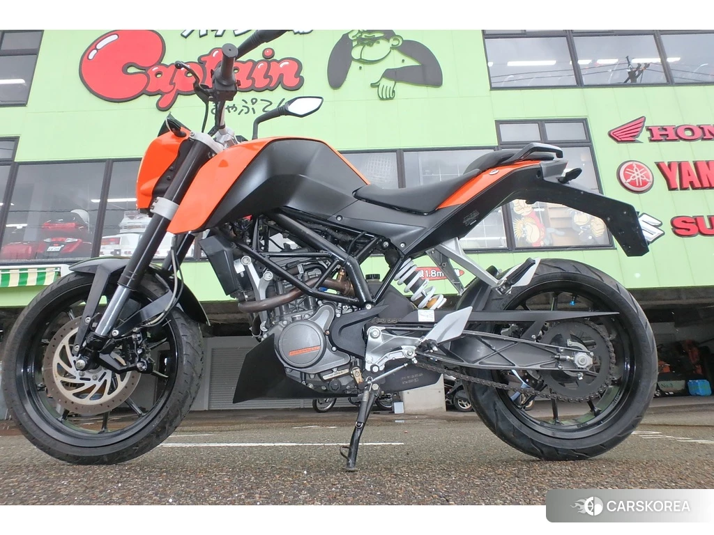 Проданный KTM 125 DUKE 2011 из Японии