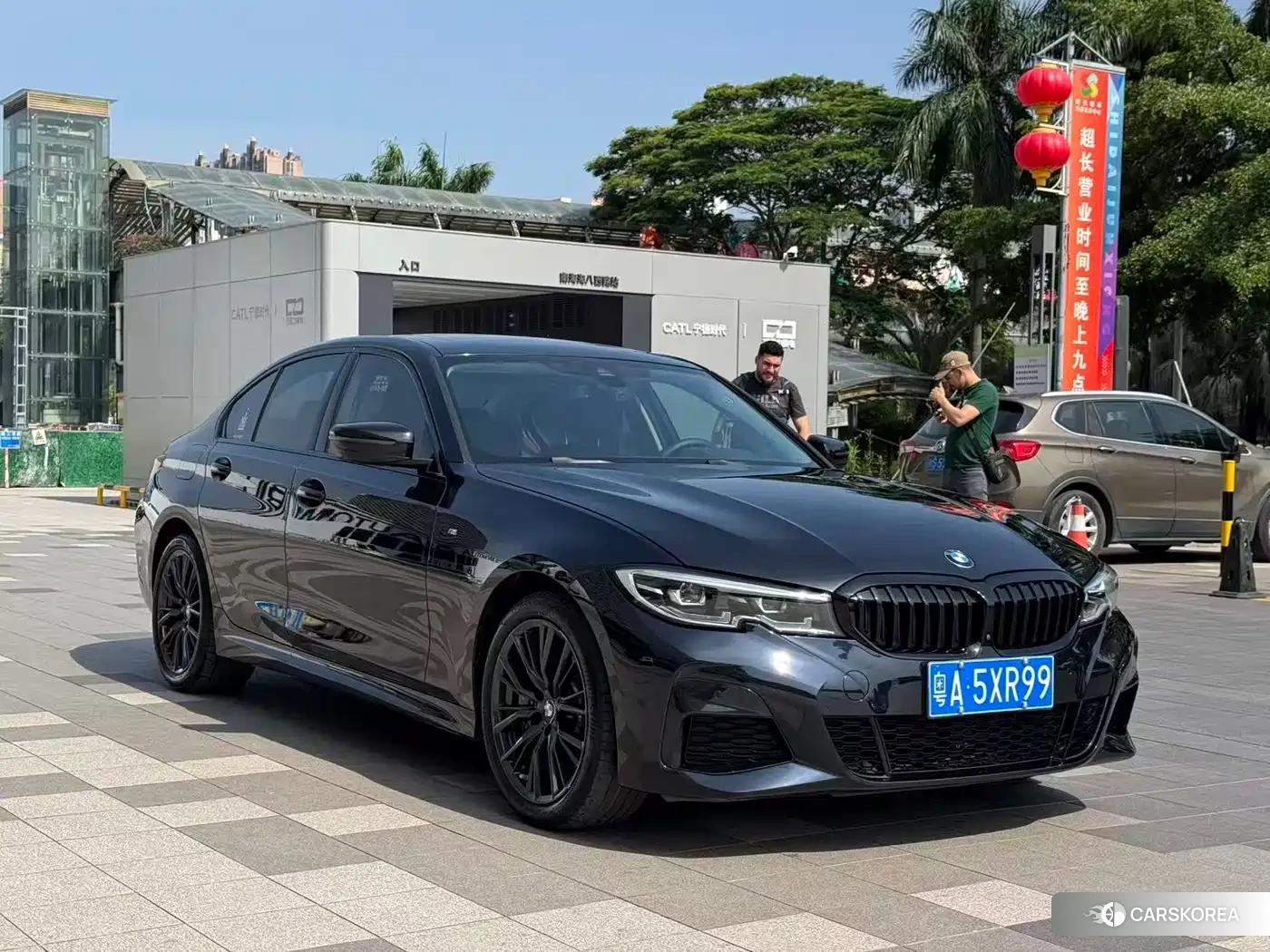 BMW 3 series 2021 Черный из Китая, фото 3