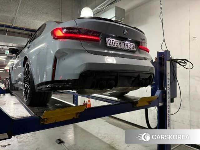 BMW M3 (G80) 2023 Серебряный из Кореи, фото 2