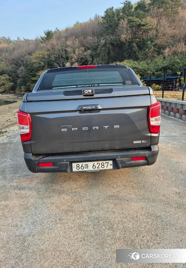 Ssangyong Rexton Sports 2020 Серый из Кореи, фото 2