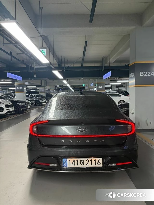 Hyundai Sonata (DN8) 2022 Серый из Кореи, фото 2