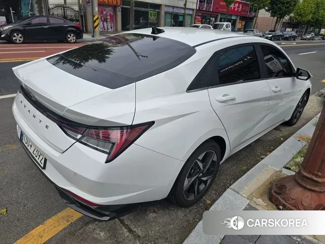 Hyundai Avante (CN7) 2021 Белый из Кореи, фото 4