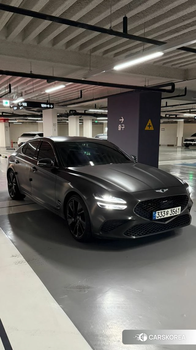 Genesis The New G70 2021 Серый из Кореи, фото 2