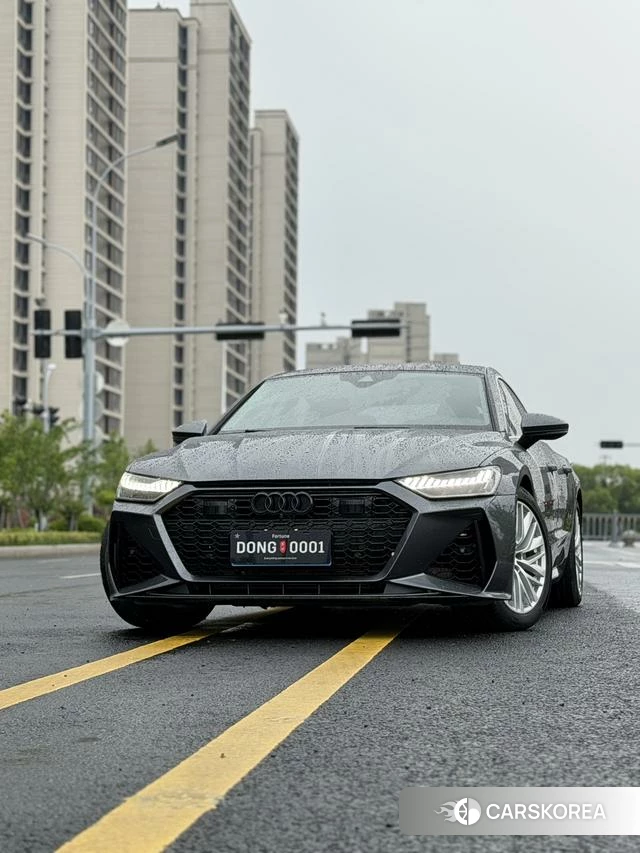 Audi A7 2021 Темно-серый из Китая, фото 6