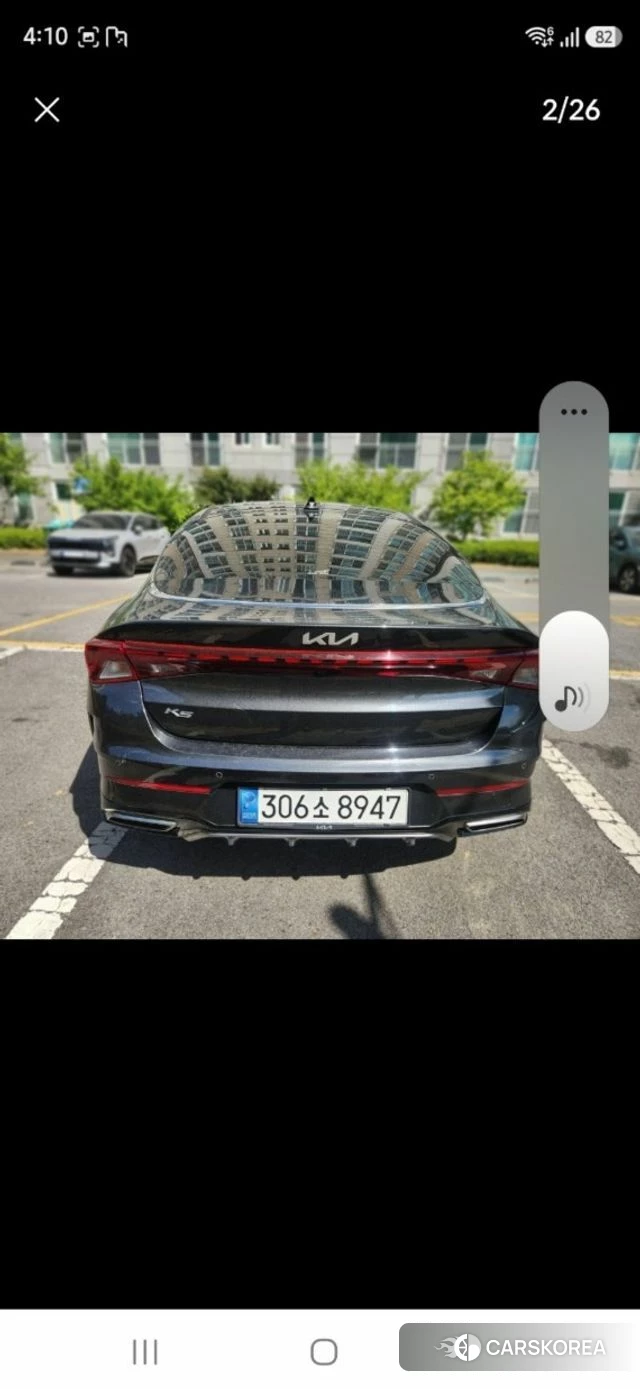 Kia K5 3rd generation 2021 Серый из Кореи, фото 2