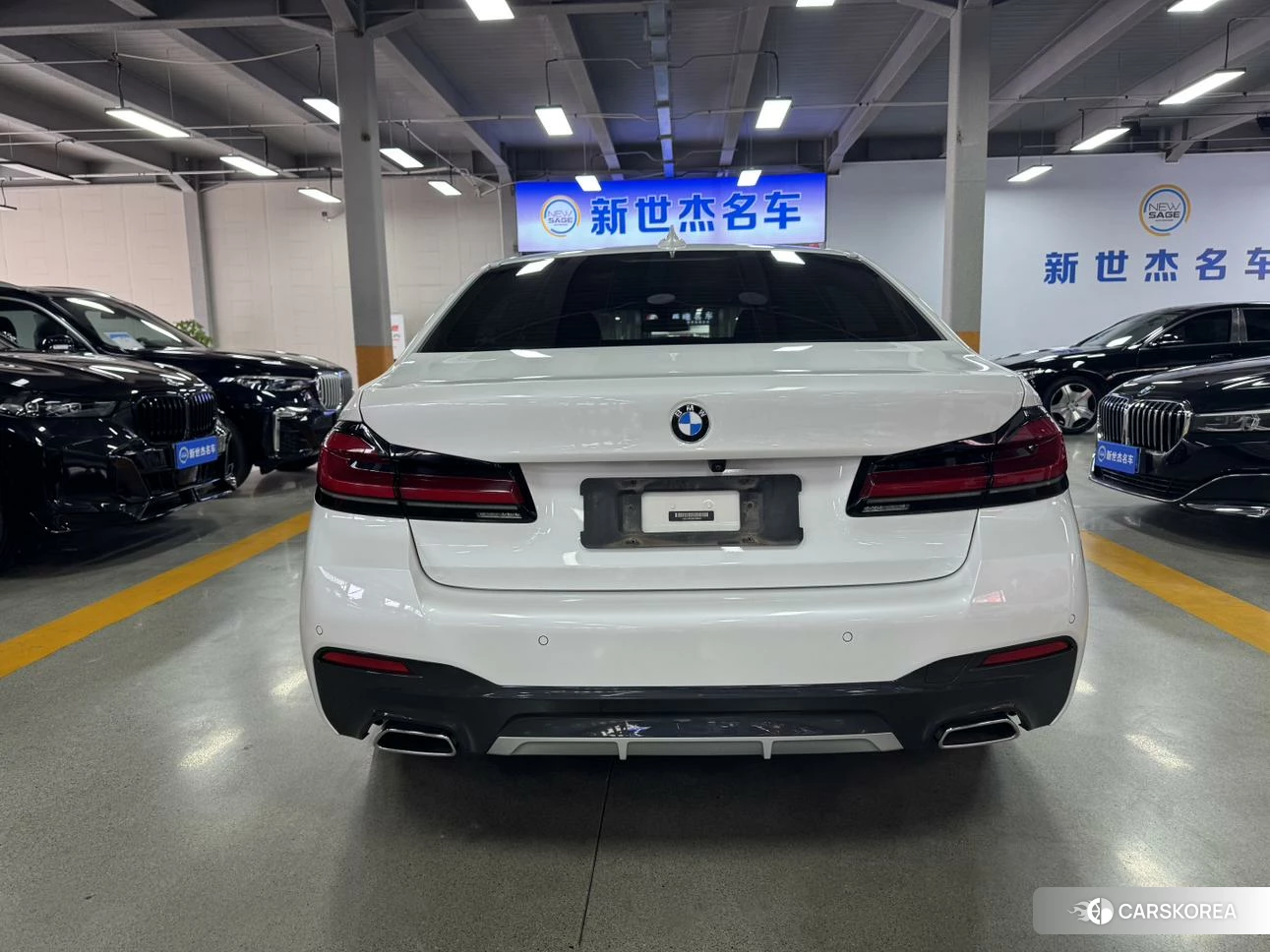 BMW 5 series 2021 Белый из Китая, фото 4