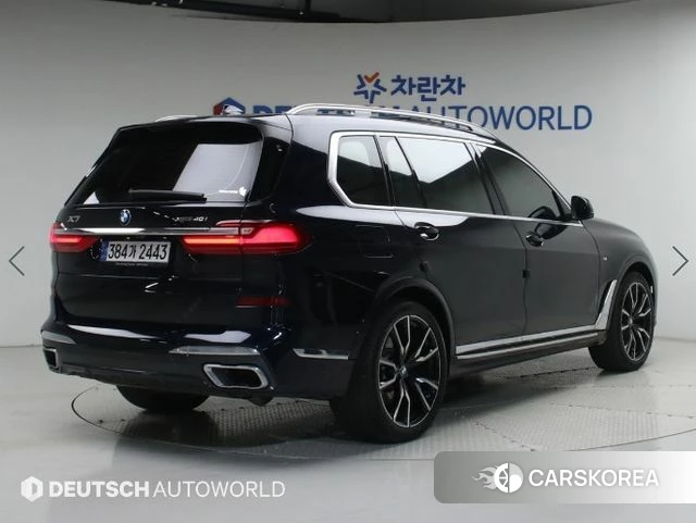BMW X7 (G07) 2022 Черный из Кореи, фото 2