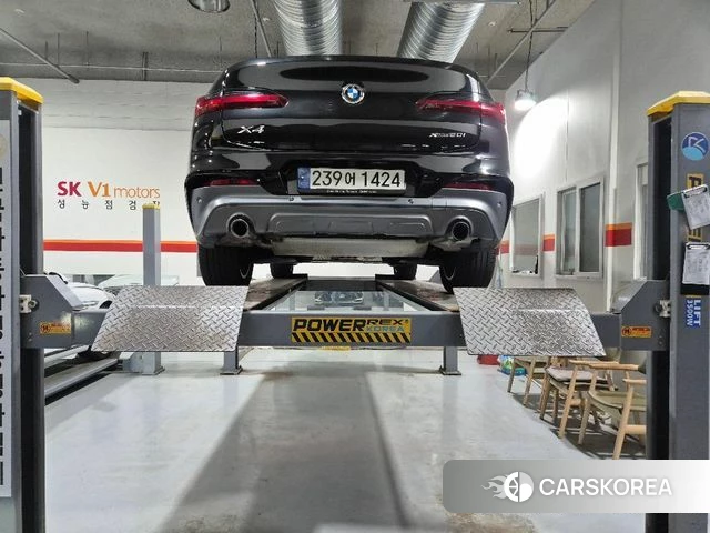 BMW X4 (G02) 2021 Черный из Кореи, фото 2