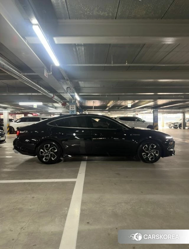 Hyundai Sonata D Edge (DN8) 2023 Черный из Кореи, фото 3
