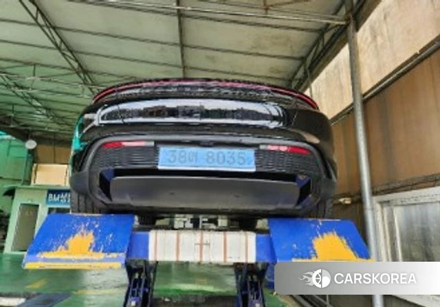 Porsche Taycan 2022 Черный из Кореи, фото 2