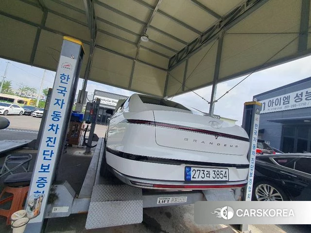 Hyundai Grandeur (GN7) 2023 Белый из Кореи, фото 2