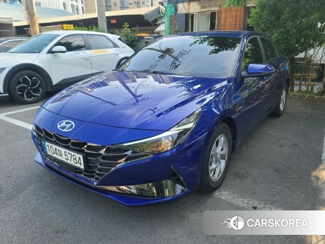 Hyundai Avante (CN7) 2021 Синий из Кореи, фото 2