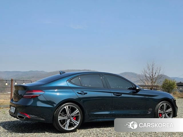 Genesis The New G70 2020 Синий нефрит из Кореи, фото 2