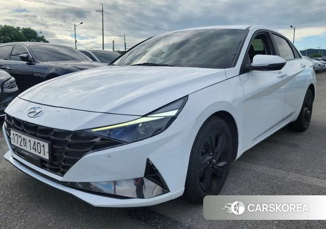 Hyundai Avante (CN7) 2022 Белый из Кореи, фото 5