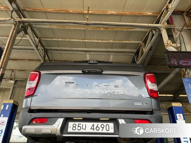 Ssangyong Rexton Sports 2018 Серый из Кореи, фото 2