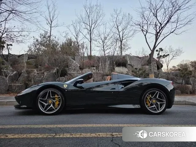 Ferrari F8 Spider 2022 Темно-зеленый из Кореи, фото 6