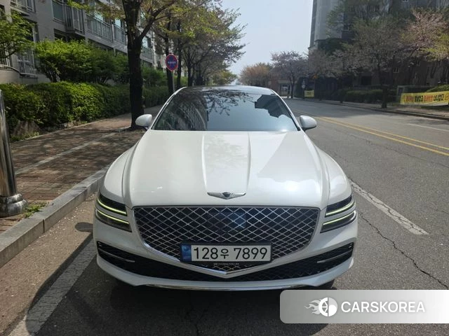 Genesis G80 (RG3) 2022 Белый из Кореи, фото 2