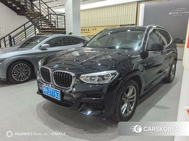 BMW X3 2021 Черный из Китая, фото 2
