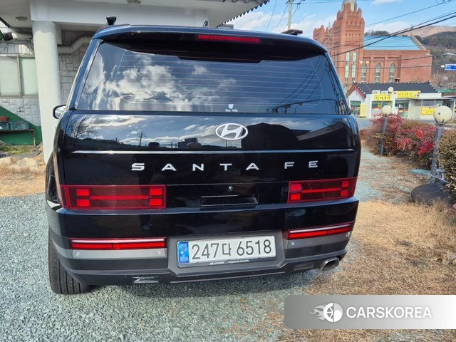 Hyundai Santa Fe (MX5) 2024 Черный из Кореи, фото 2