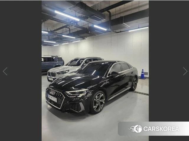 Audi A3 (8Y) 2023 Черный из Кореи, фото 2