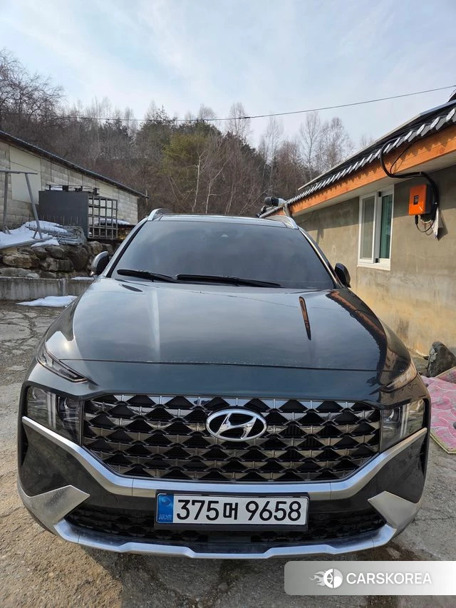 Hyundai The New Santa Fe 2020 Серый из Кореи, фото 2