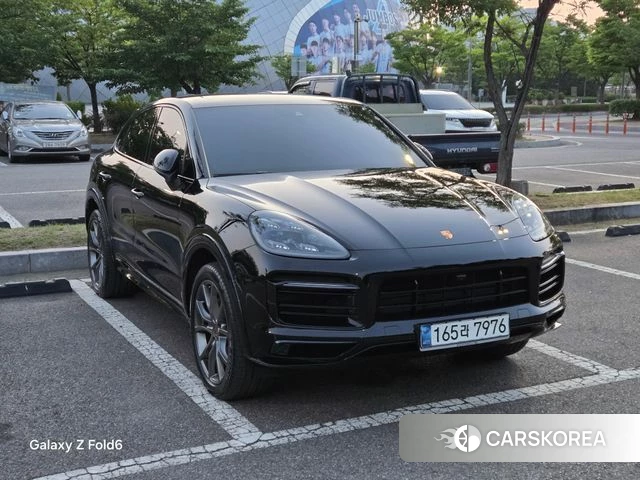 Porsche Cayenne (PO536) 2021 Черный из Кореи, фото 6