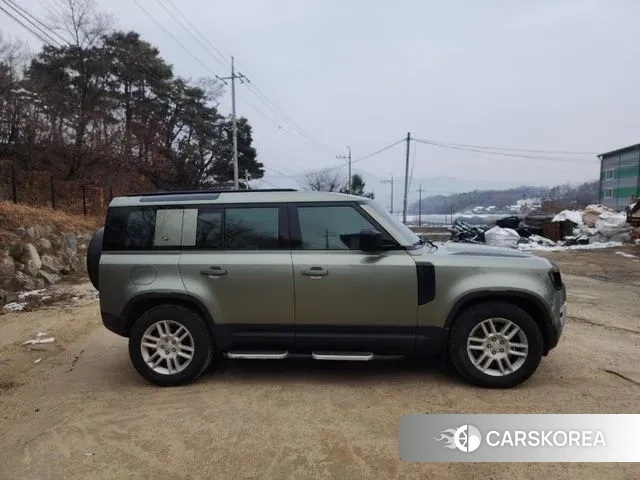 Land Rover Defender (L663) 2021 Зеленый из Кореи, фото 4