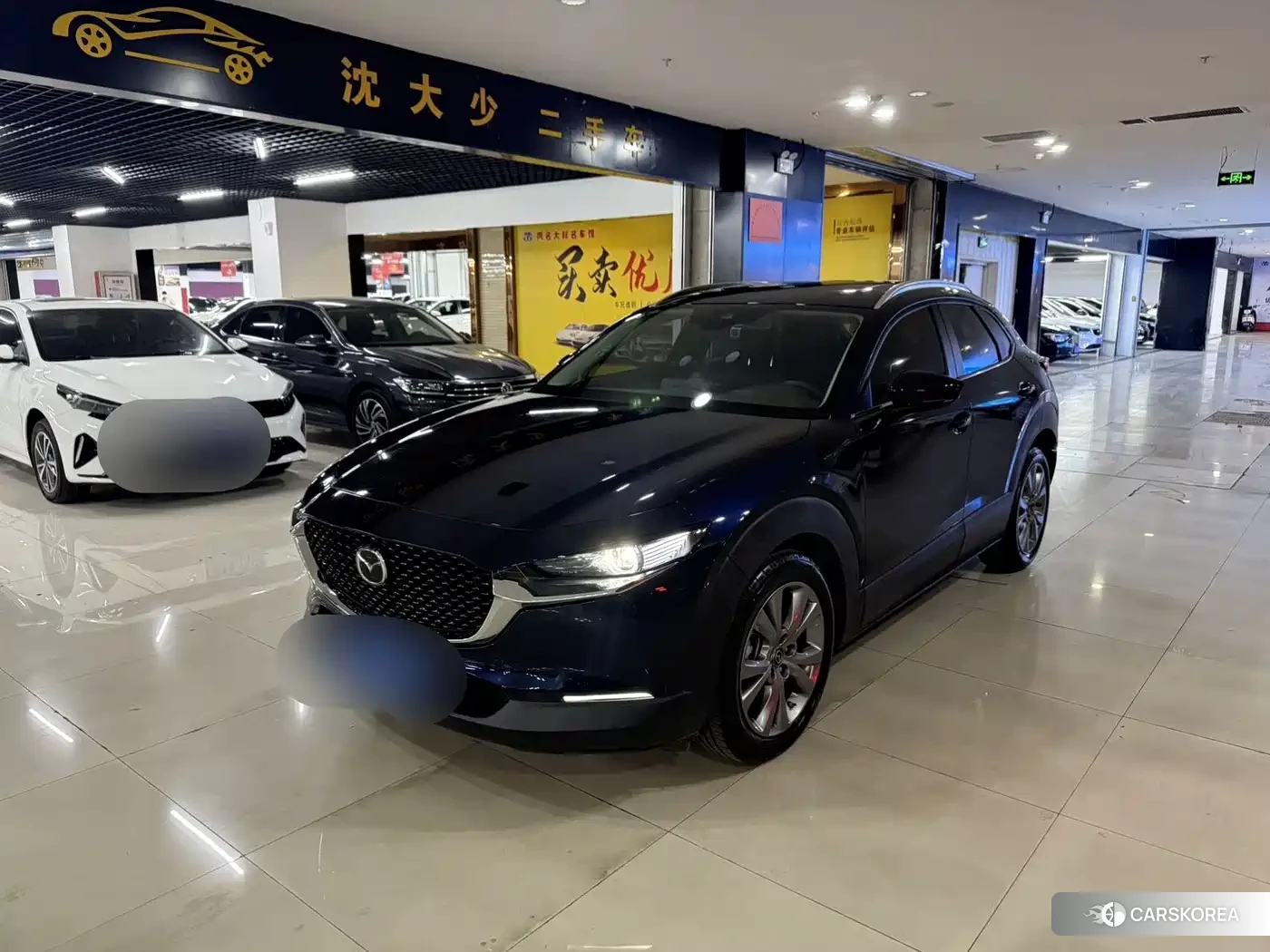 Mazda CX-30 2024 Синий из Китая, фото 2