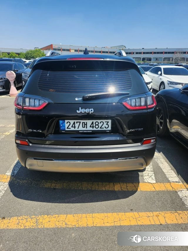 Jeep Cherokee (KL) 2021 Черный из Кореи, фото 2