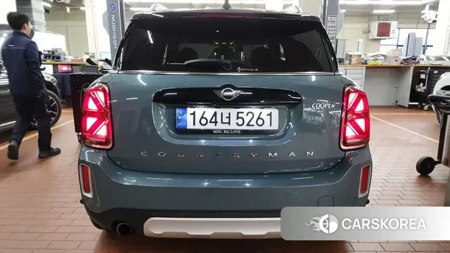 Mini Cooper Countryman 2022 Небесно-голубой из Кореи, фото 2