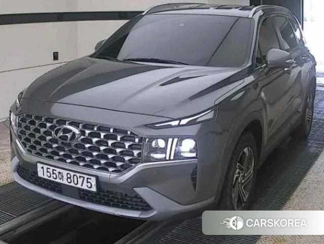 Hyundai The New Santa Fe 2021 Серый из Кореи, фото 2