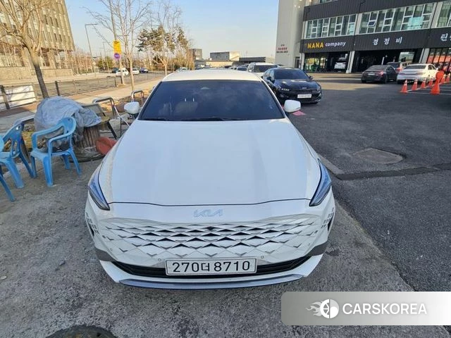 Kia K8 Hybrid 2022 Белый из Кореи, фото 4