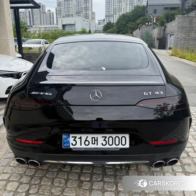 Mercedes-Benz AMG GT 2021 Черный из Кореи, фото 2