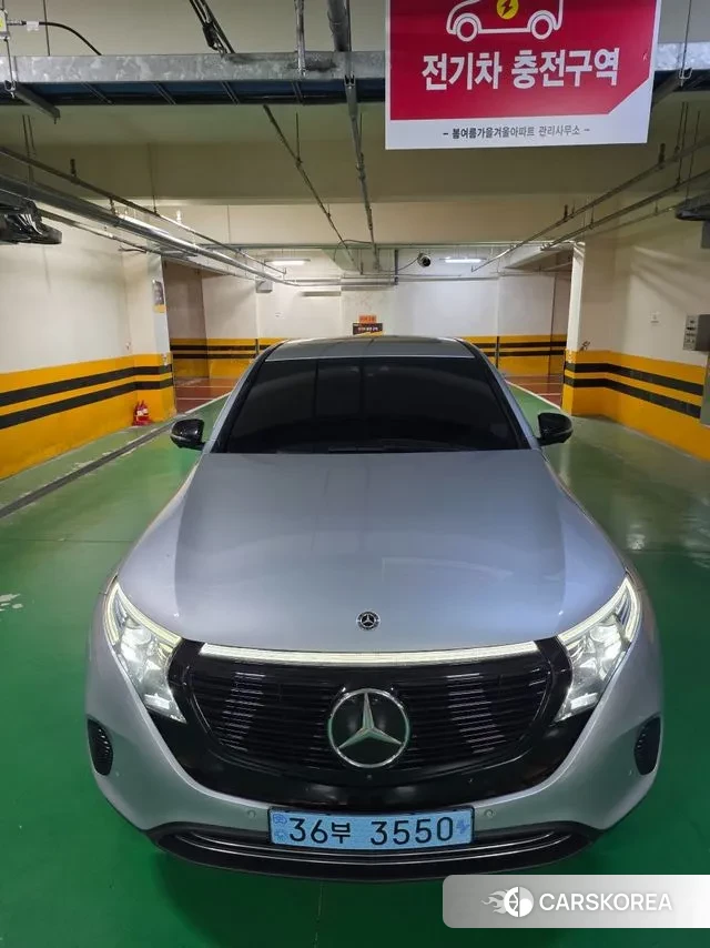 Mercedes-Benz EQC N293 2020 Серебристо-серый из Кореи, фото 6