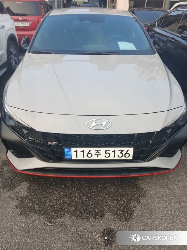 Hyundai Avante (CN7) 2022 Серый из Кореи, фото 6