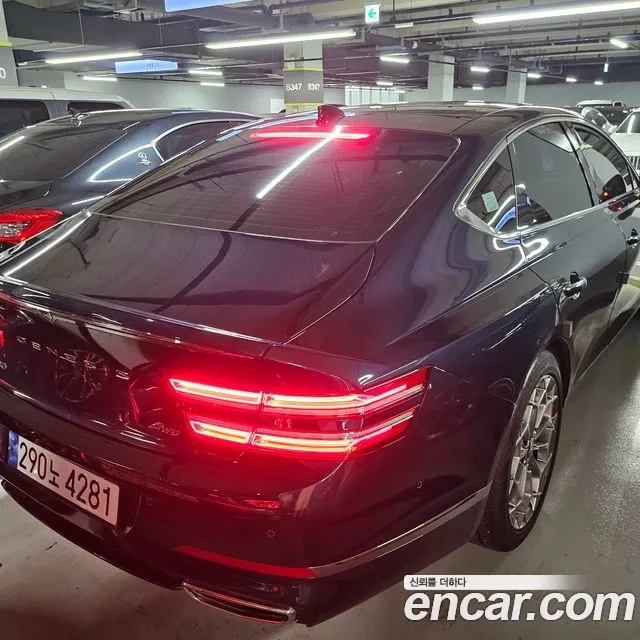 Genesis G80 (RG3) 2022 Синий из Кореи, фото 2