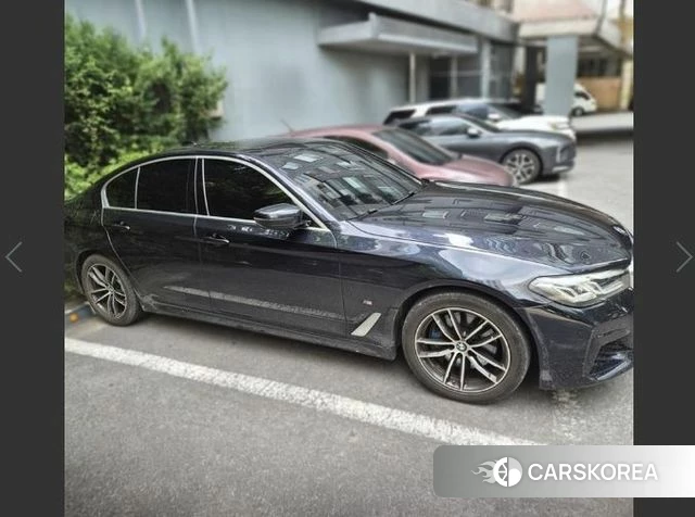 BMW 5 Series (G30) 2021 Черный из Кореи, фото 2