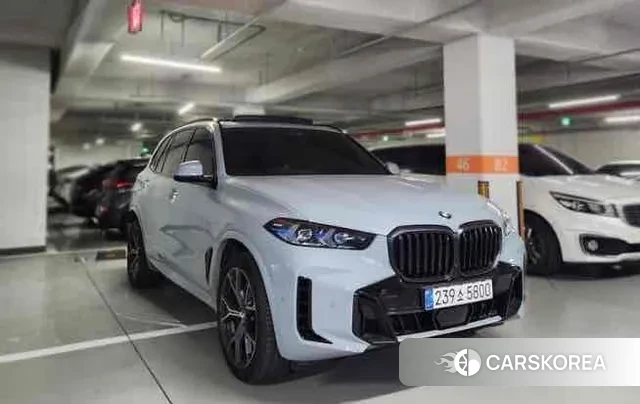 BMW X5 (G05) 2024 Небесно-голубой из Кореи, фото 2