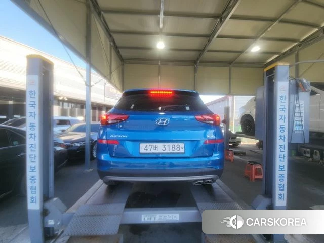 Hyundai All New Tucson 2018 Синий из Кореи, фото 2