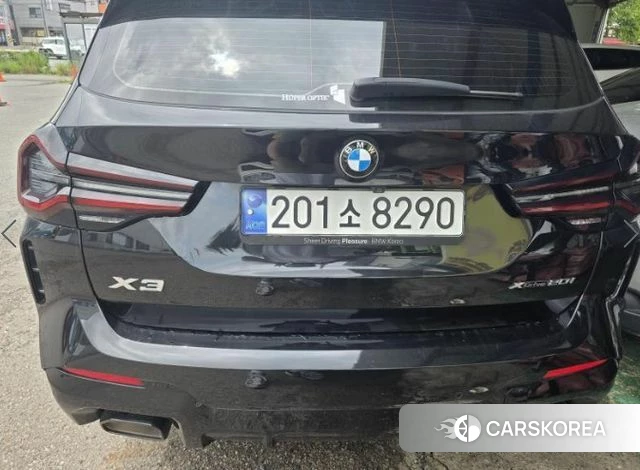 BMW X3 (G01) 2024 Черный из Кореи, фото 2