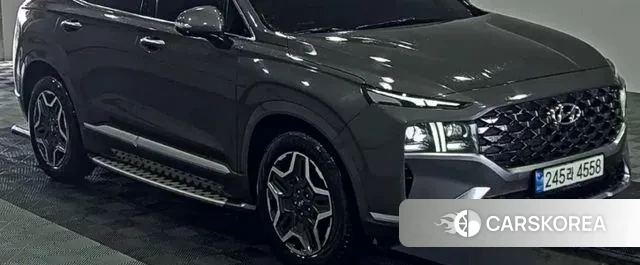 Hyundai The New Santa Fe 2021 Серый из Кореи, фото 3