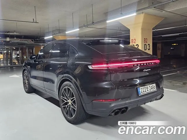 Porsche Cayenne (PO536) 2024 Черный из Кореи, фото 2