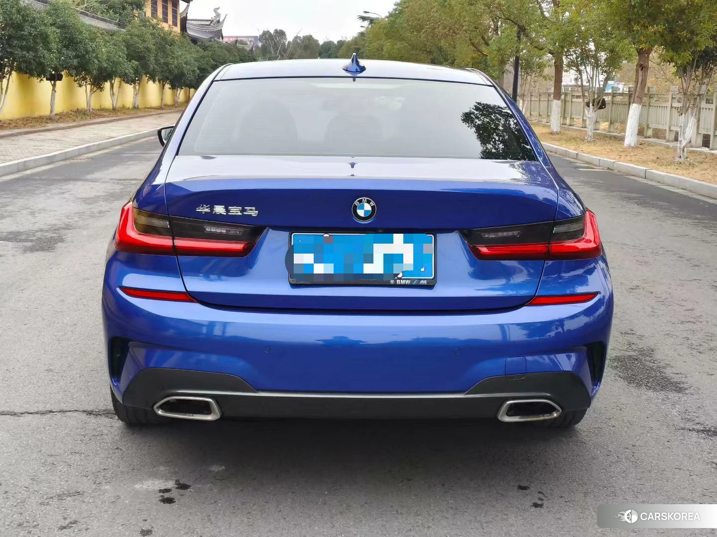 BMW 3 series 2020 Синий из Китая, фото 2