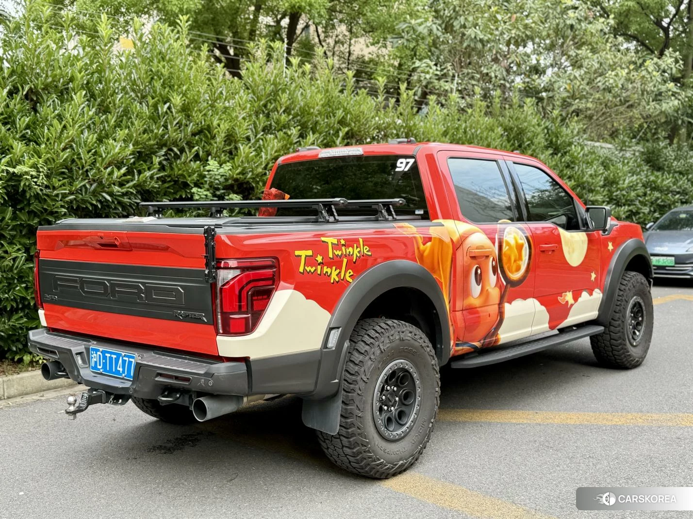 Ford F-150 Raptor 2023 Красный из Китая, фото 2