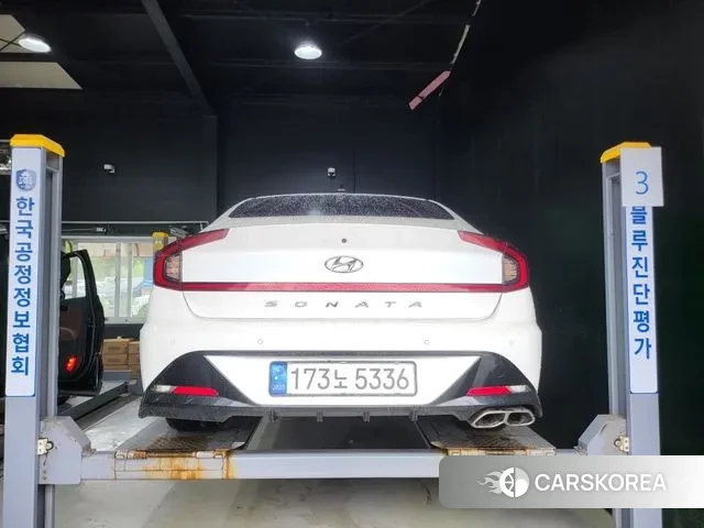 Hyundai Sonata (DN8) 2021 Белый из Кореи, фото 2