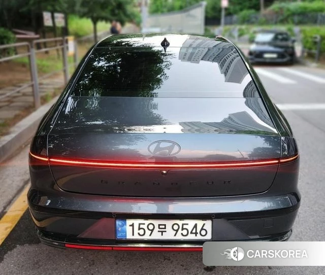 Hyundai Grandeur (GN7) 2022 Серый из Кореи, фото 2