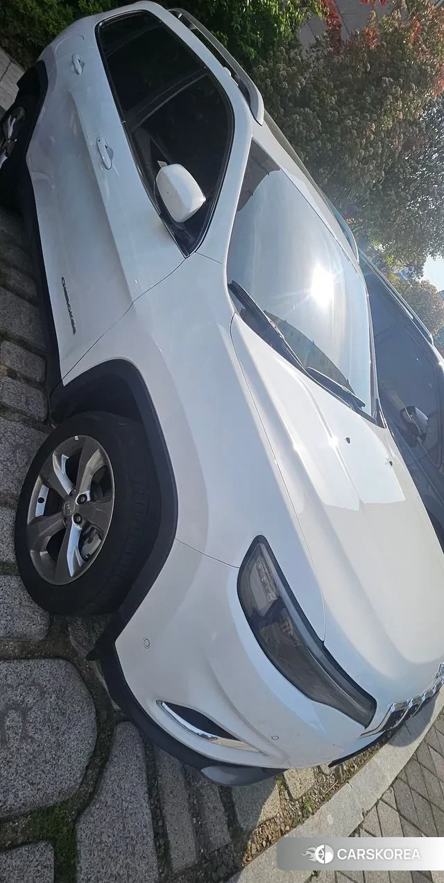 Jeep Cherokee (KL) 2021 Белый из Кореи, фото 2