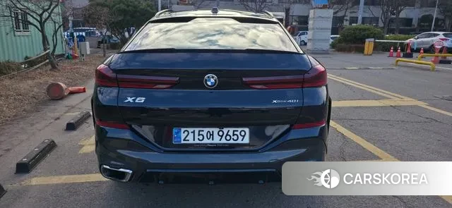 BMW X6 (G06) 2023 Черный из Кореи, фото 4
