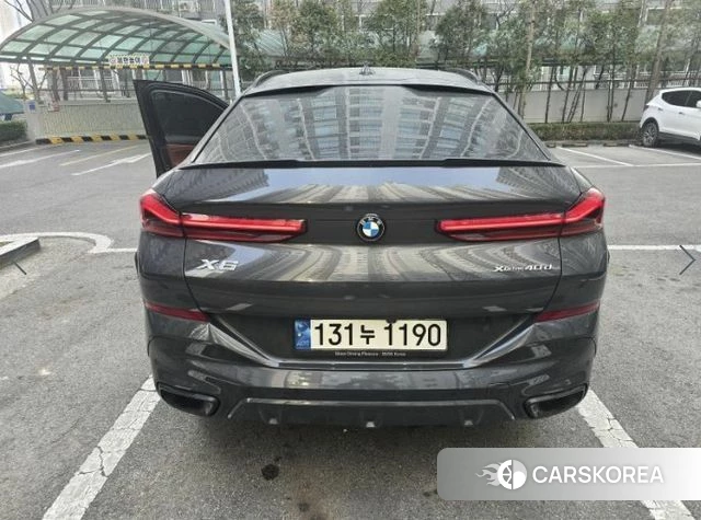 BMW X6 (G06) 2022 Серый из Кореи, фото 2